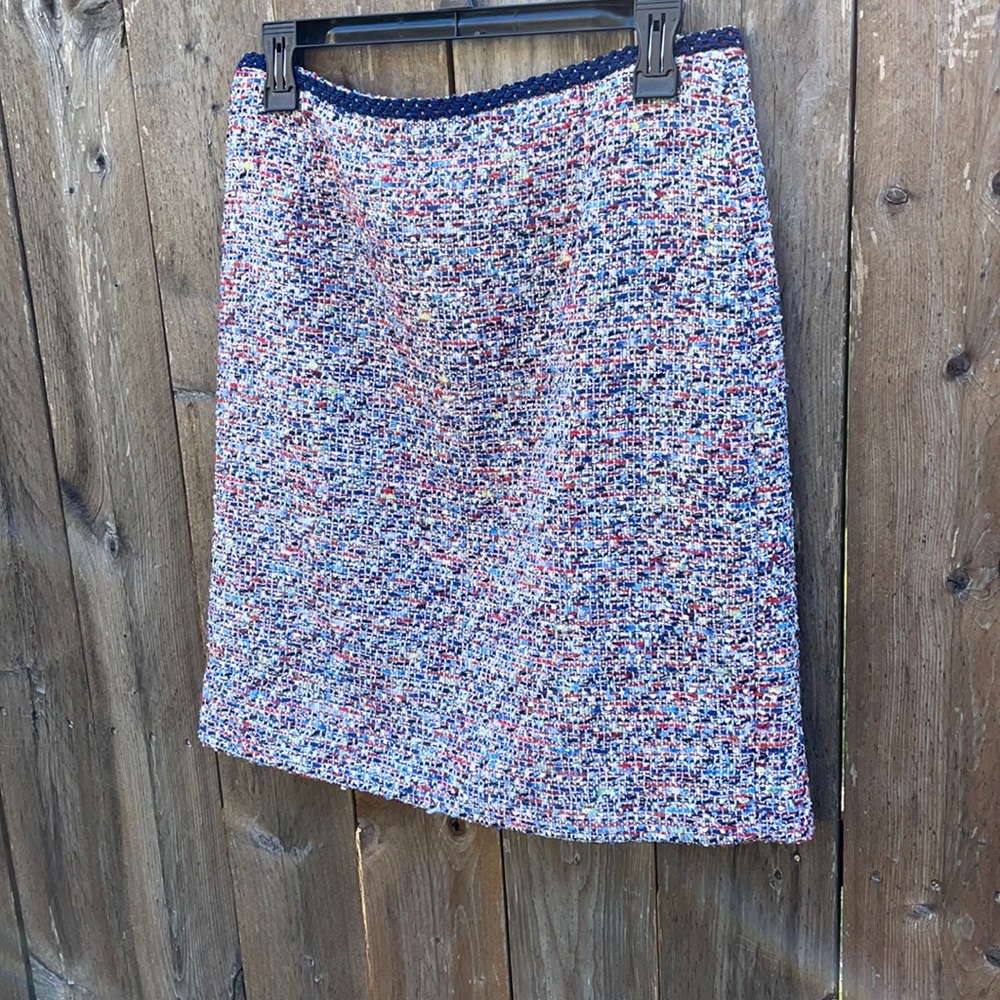 Tahari petite multicolored women’s skirt size 6P